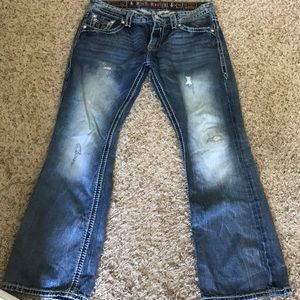 Mens Rock Revival jeans